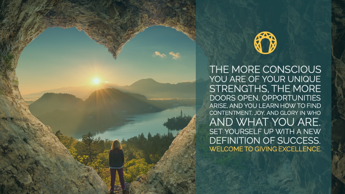 GE the more conscious you are welcome to Giving Excellence